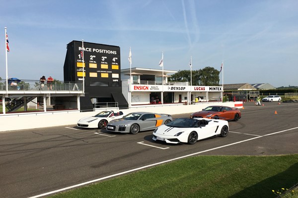 Four Supercar Driving Thrill at Goodwood for One