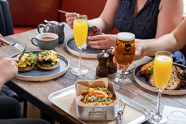 Bottomless Brunch for Two at Brewdog