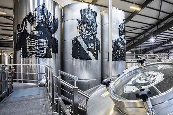 DogTap Brewery Tour with Food for Two at BrewDog