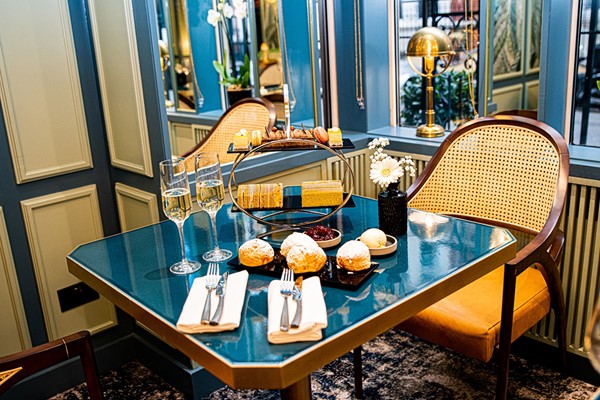 Afternoon Tea with Champagne for Two at The Capital Hotel Knightsbridge
