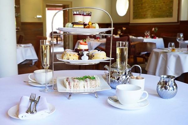 Champagne Afternoon Tea for Two at Cotswold House Hotel