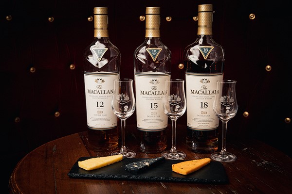 Macallan Whisky Experience with Cheese Pairing and Tapas for Two with MAP Maison