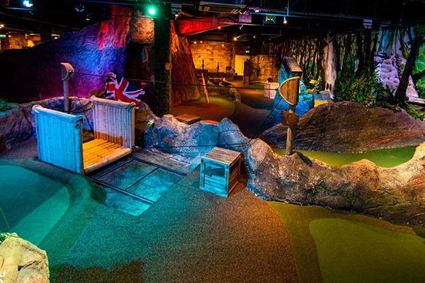 Crazy Golf with Cocktails for Two at Mr Mulligan's