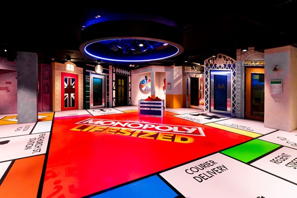 Monopoly Lifesized Immersive Experience with Two Course Meal for Two