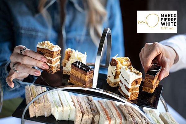 Panoramic Views and Prosecco Afternoon Tea for Two at Marco Pierre White Steakhouse, Birmingham collection picture
