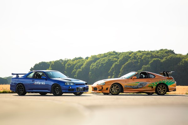 Supra Vs Skyline Driving Thrill for One with Drift Limits