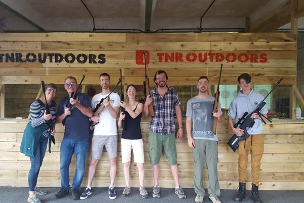 90-Minutes Axe Throwing, Archery and Air Rifle Shooting for Two with TNR Outdoors