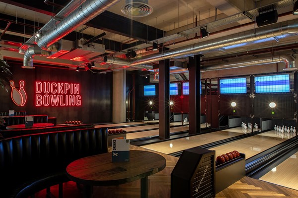 Waterloo Bowling Experience with Burgers and Beers for Four Adults at BrewDog