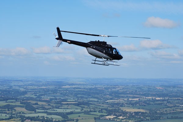 12 Mile Helicopter Tour with Bubbly for One
