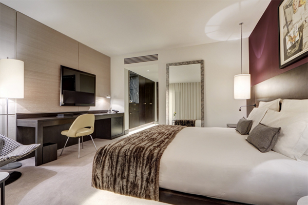 One Night Break with a Three Course Meal for Two at South Place Hotel, London
