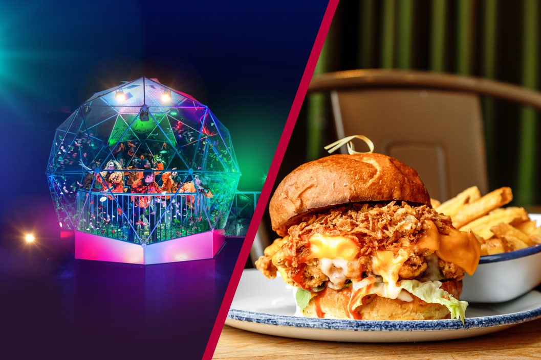 The Crystal Maze LIVE Experience with a Burger and Beer at Revolution Manchester for Two