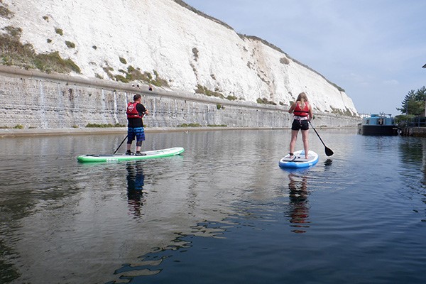 Stand-up Paddle Boarding Experience in Brighton for Two with Hatt Adventures