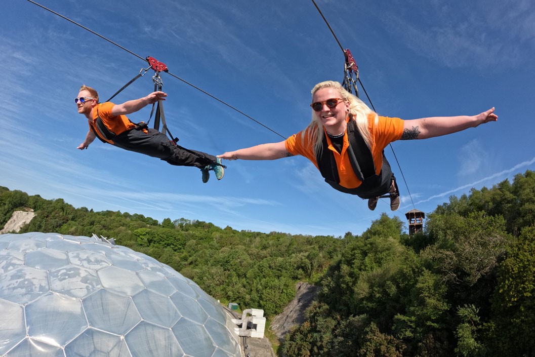 Hangloose at The Eden Project - Skywire for One