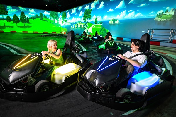 Ultimate Chaos Karts Experience for Two with Drinks and Medal - Peak