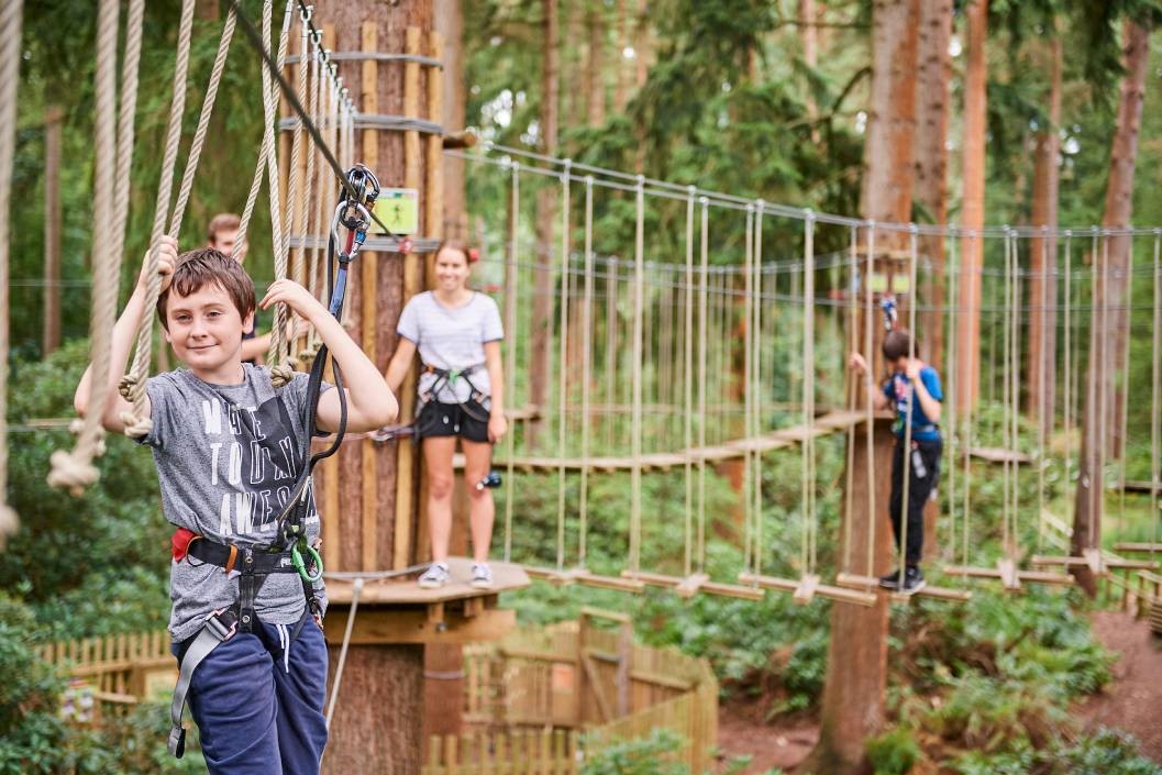 Treetop Challenge for Four at Go Ape