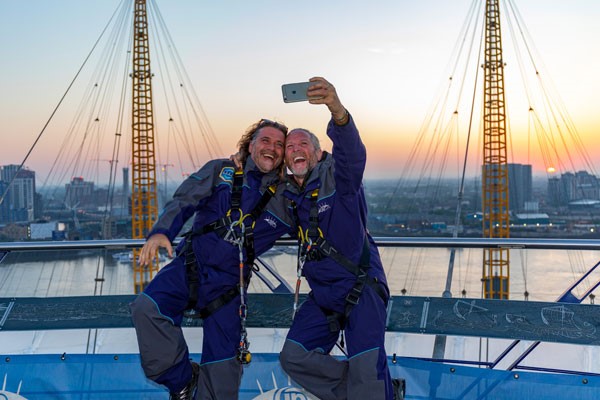 Up at The O2 Climb for Two