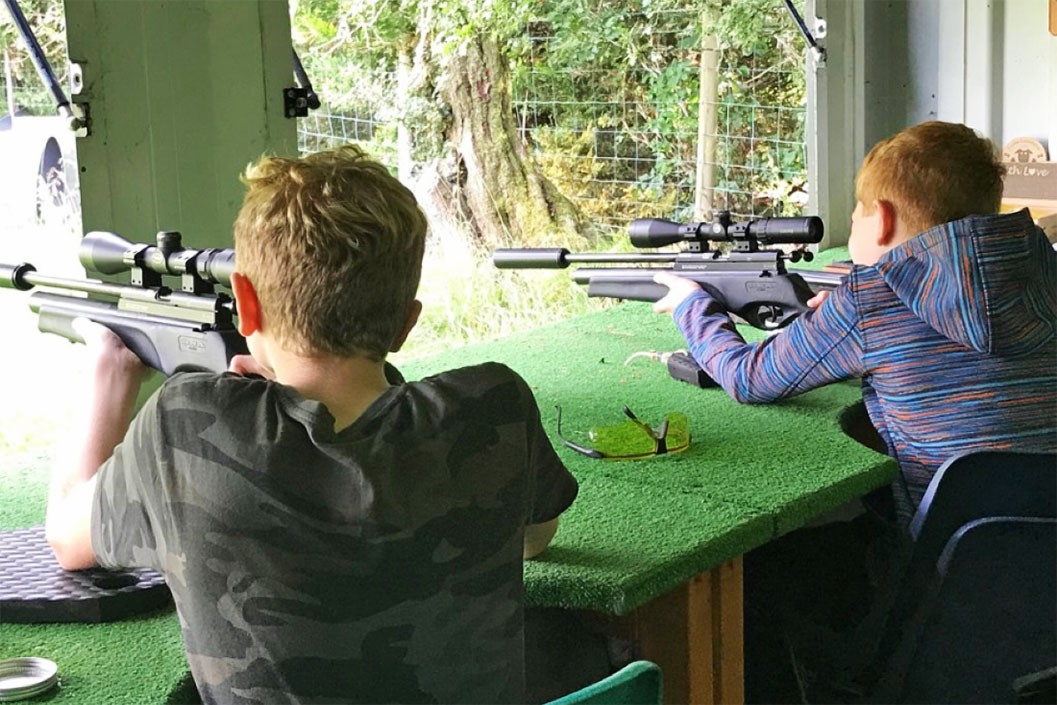 Light 45 Minute Air Rifle Session For One Adult And One Child