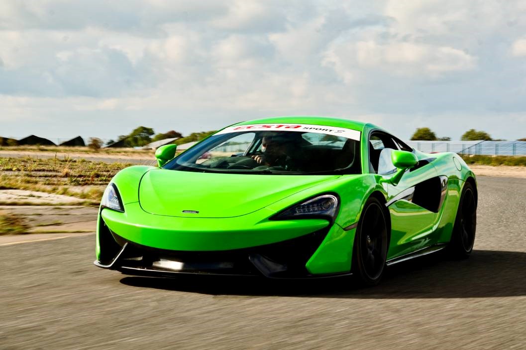 Three Car Supercar Sprint with High Speed Passenger Ride for One