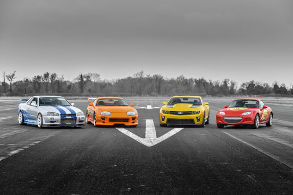 Triple Supercar Thrill with High Speed Passenger Ride - Week Round