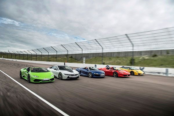 Five Supercar Driving Blast with High Speed Passenger Ride – Week Round