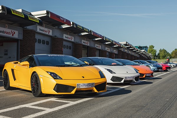 Four Supercar Driving Thrill at Brands Hatch