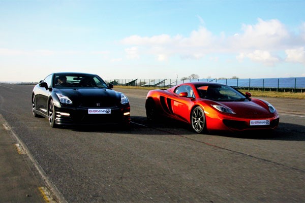 Image of Junior Double Supercar Driving Blast and Free High Speed Passenger Ride – Week Round