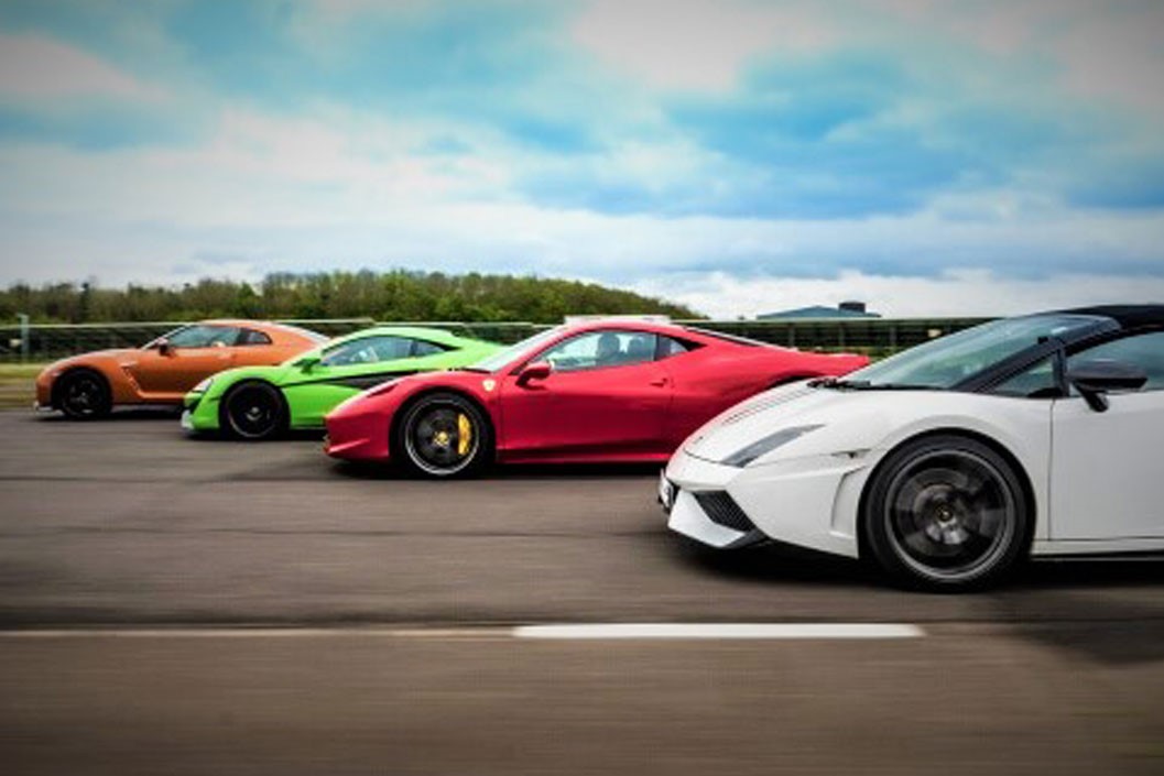 Image of Junior Four Supercar Driving Blast and Free High Speed Passenger Ride – Week Round