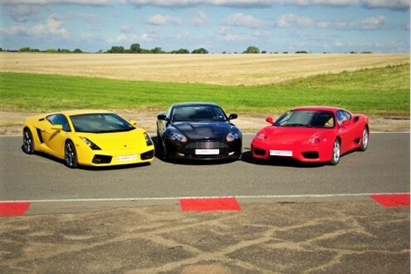 Image of Junior Triple Supercar Driving Thrill and Free High Speed Passenger Ride – Week Round