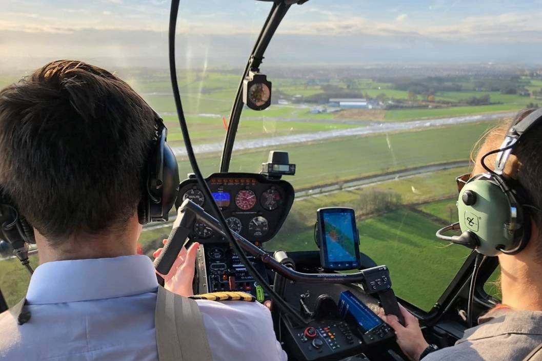 60 Minute Robinson R44 Helicopter Flying Lesson with Helicentre Aviation Academy