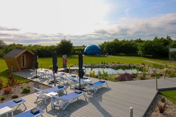 Weekday Spa Break at Glass House Retreat for Two with 50 Minute Treatment and Dinner