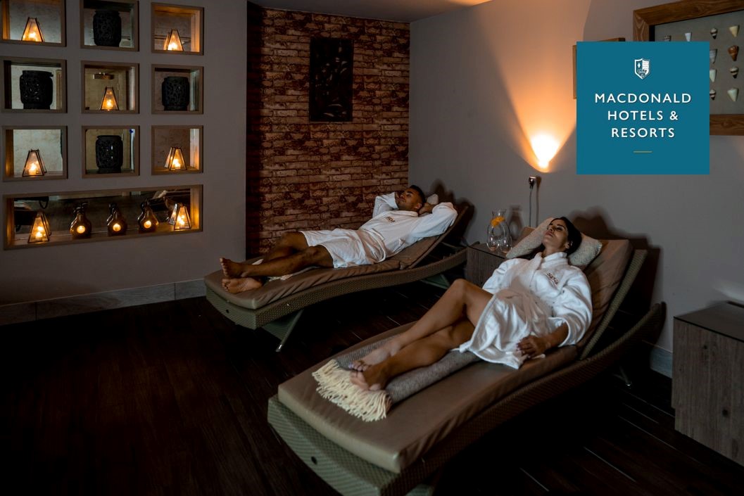 Spa Day with Treatments and Afternoon Tea for Two at Macdonald Craxton Wood Hotel - Weekdays