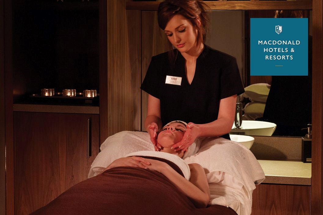 Spa Day with Treatments and Afternoon Tea for Two at Macdonald Inchyra Hotel - Weekdays