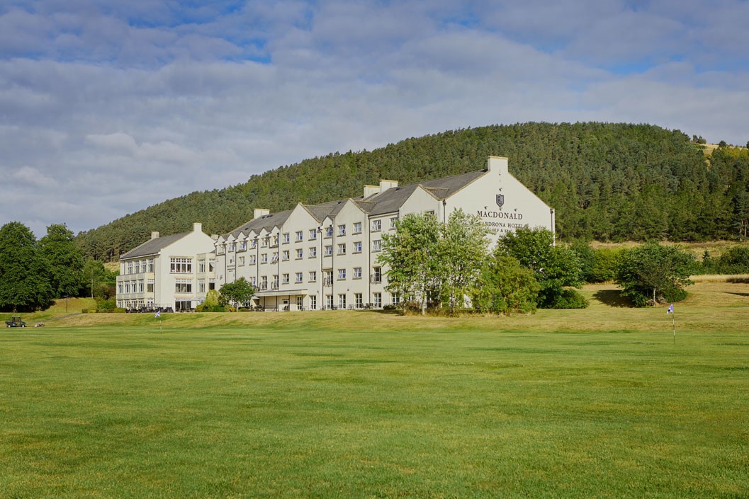Overnight Spa Break with Two Treatments and Prosecco for Two at Macdonald Cardrona Hotel - Midweek