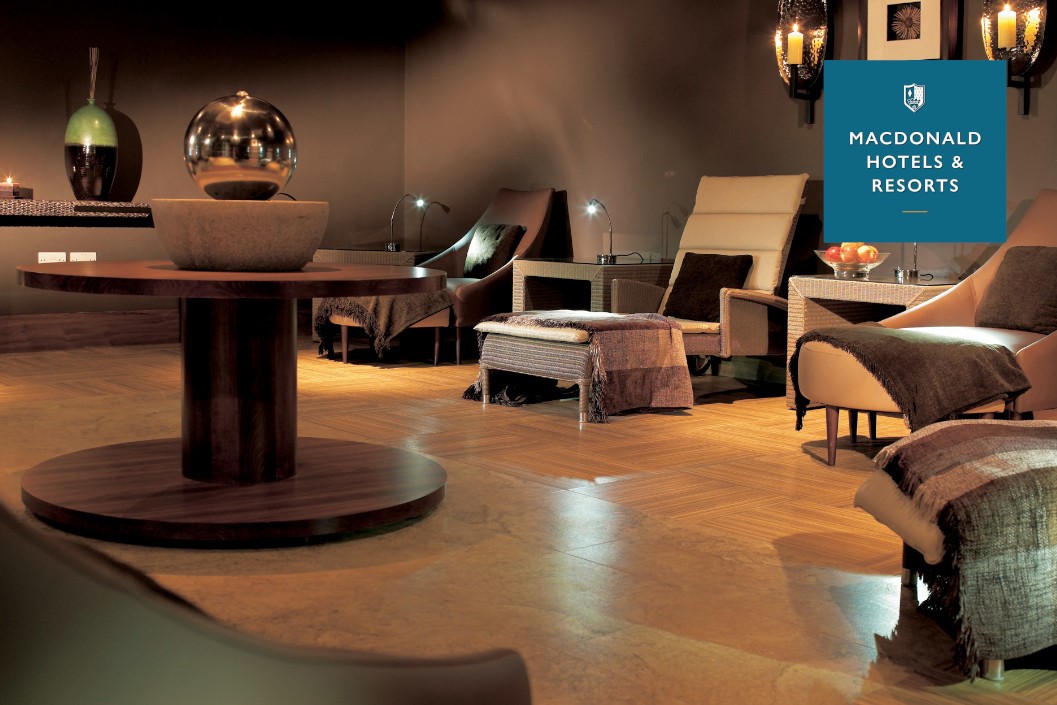 Macdonald Hotel Spa Day with 25 Minute Treatment for Two - Special Offer