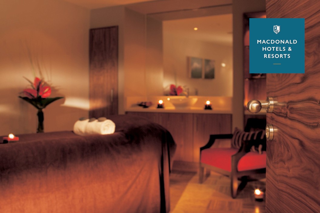 Macdonald Hotel Spa Day with 25 Minute Treatment for One - Special Offer