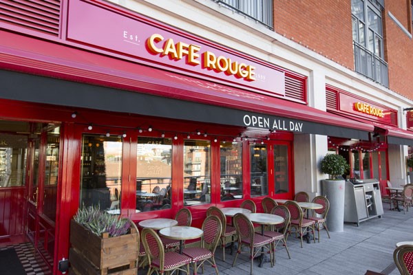 Dining Experience for Two at Cafe Rouge