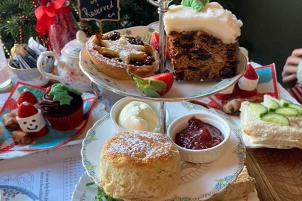 Grey Afternoon Tea For Two At The Earl Tea Rooms