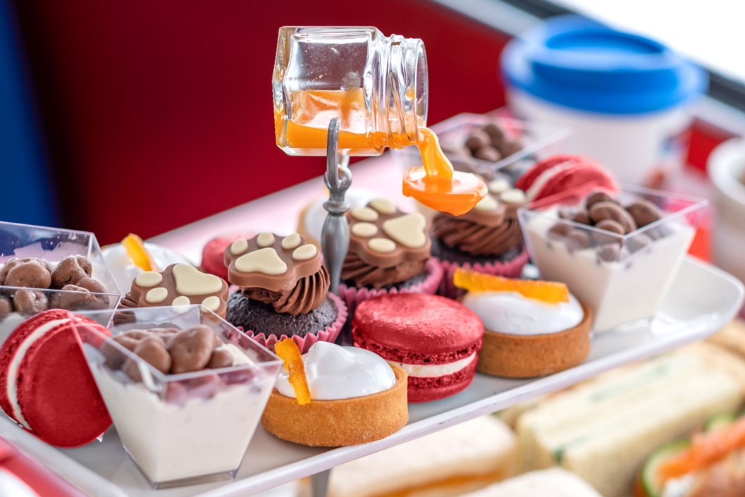 Paddington Afternoon Tea Bus Tour for One Adult and One Child