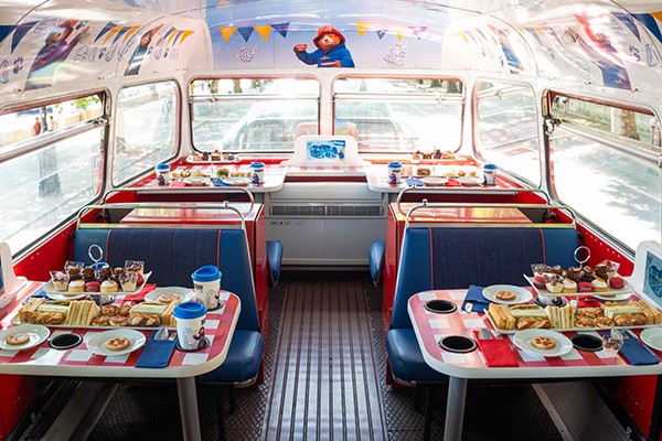 Paddington Afternoon Tea Bus Tour for One Adult and One Child