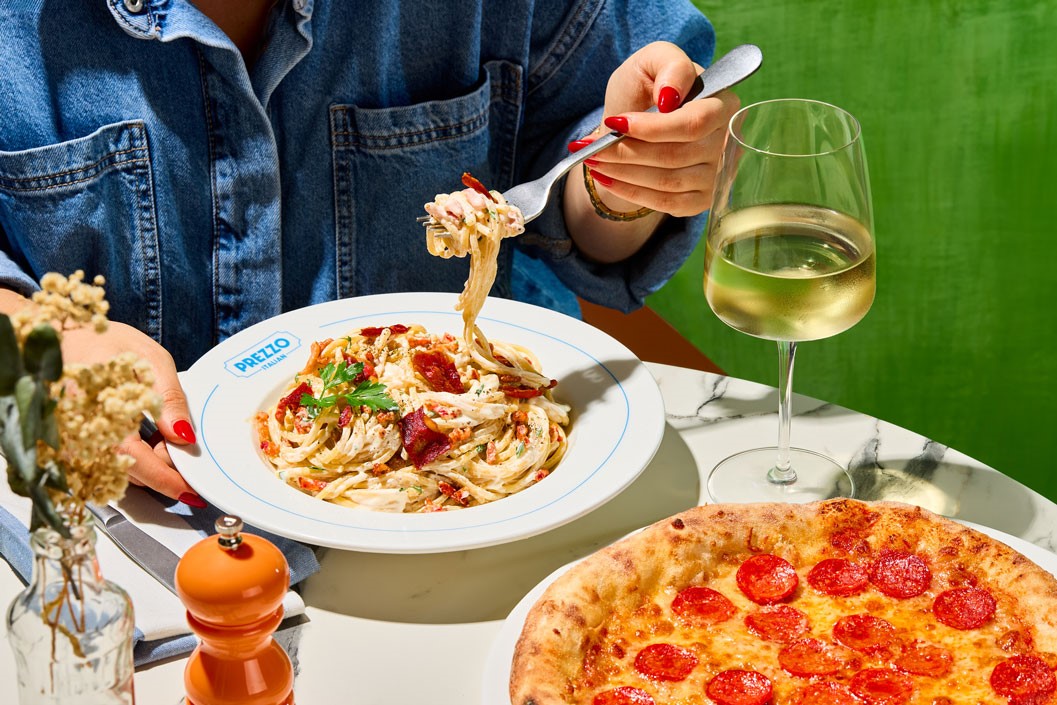 Two Course Meal for Two at Prezzo Italian