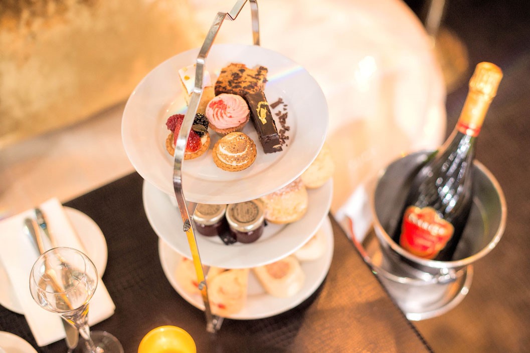 Champagne Afternoon Tea for Two at Crazy Bear, Beaconsfield