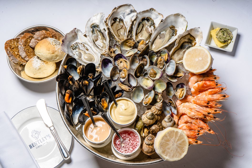 Seafood Platter for Two at Bentley's Oyster Bar and Grill