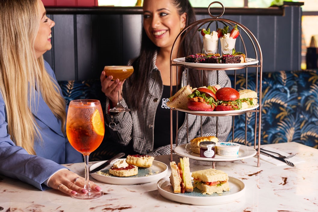 Afternoon Tea for Two at Slug & Lettuce