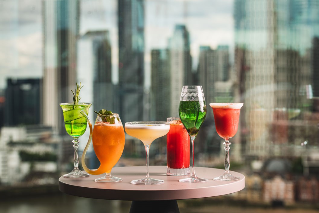 Cocktail Masterclass for Two at Eighteen Sky Bar O2