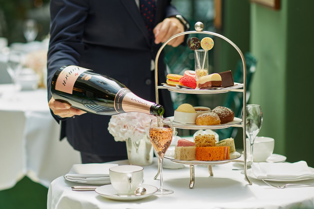 Original Sweet Shop Afternoon Tea for Two with a Glass of Champagne at The Chesterfield Mayfair