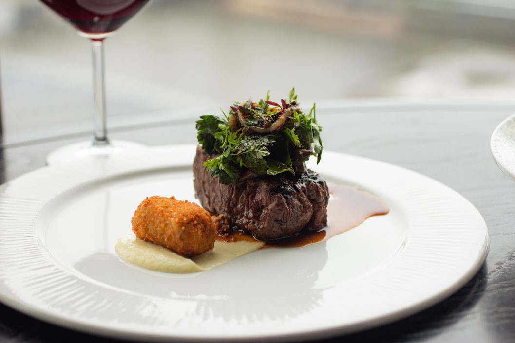 Three Course Skyline Lunch with a Glass of Champagne for Two at Aqua Shard, London