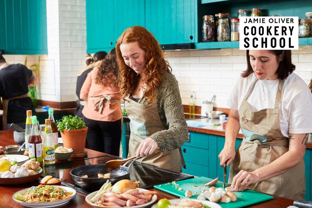 Three Hour Cookery Class at The Jamie Oliver Cookery School for Two