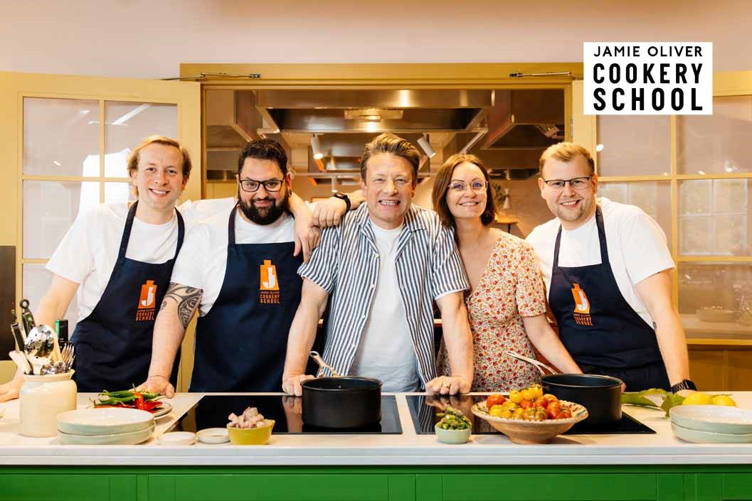 All Things Steak Class at The Jamie Oliver Cookery School for Two