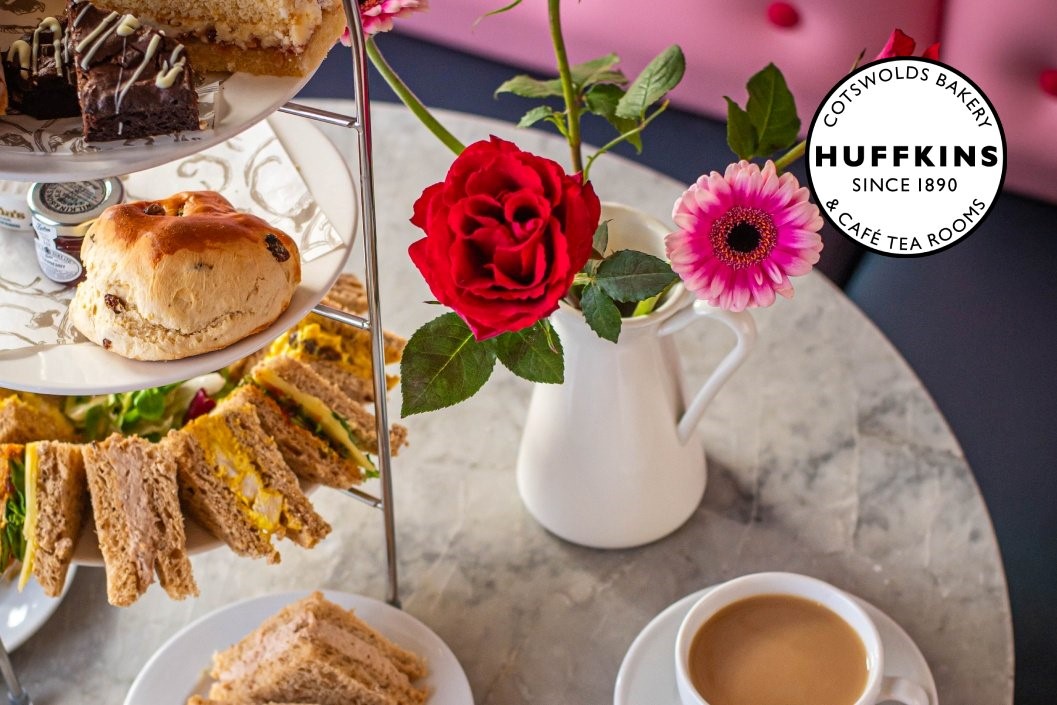 Cream Afternoon Tea For Two At Huffkins