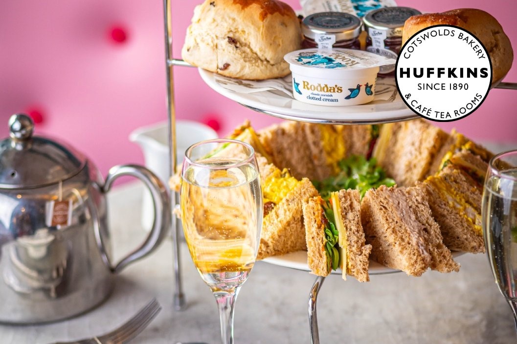 Cream Celebration Afternoon Tea With Prosecco Or Cocktail For Two At Huffkins